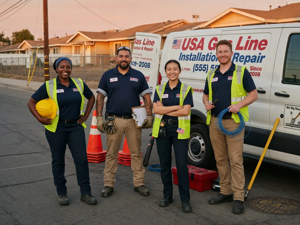 Gas Line Installation company in Dalmatia, PA